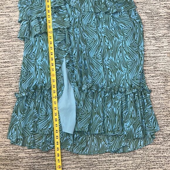 NWT Cinq A Sept Rayner Ruffle Trimmed MIDI Dress Size 2 - Picture 11 of 16